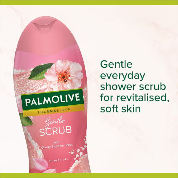 Palmolive Gentle Massage Shower Scrub 450ml, imported from the UK