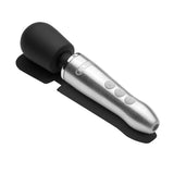 Doxy Go brushed metal wand massager (British brand)