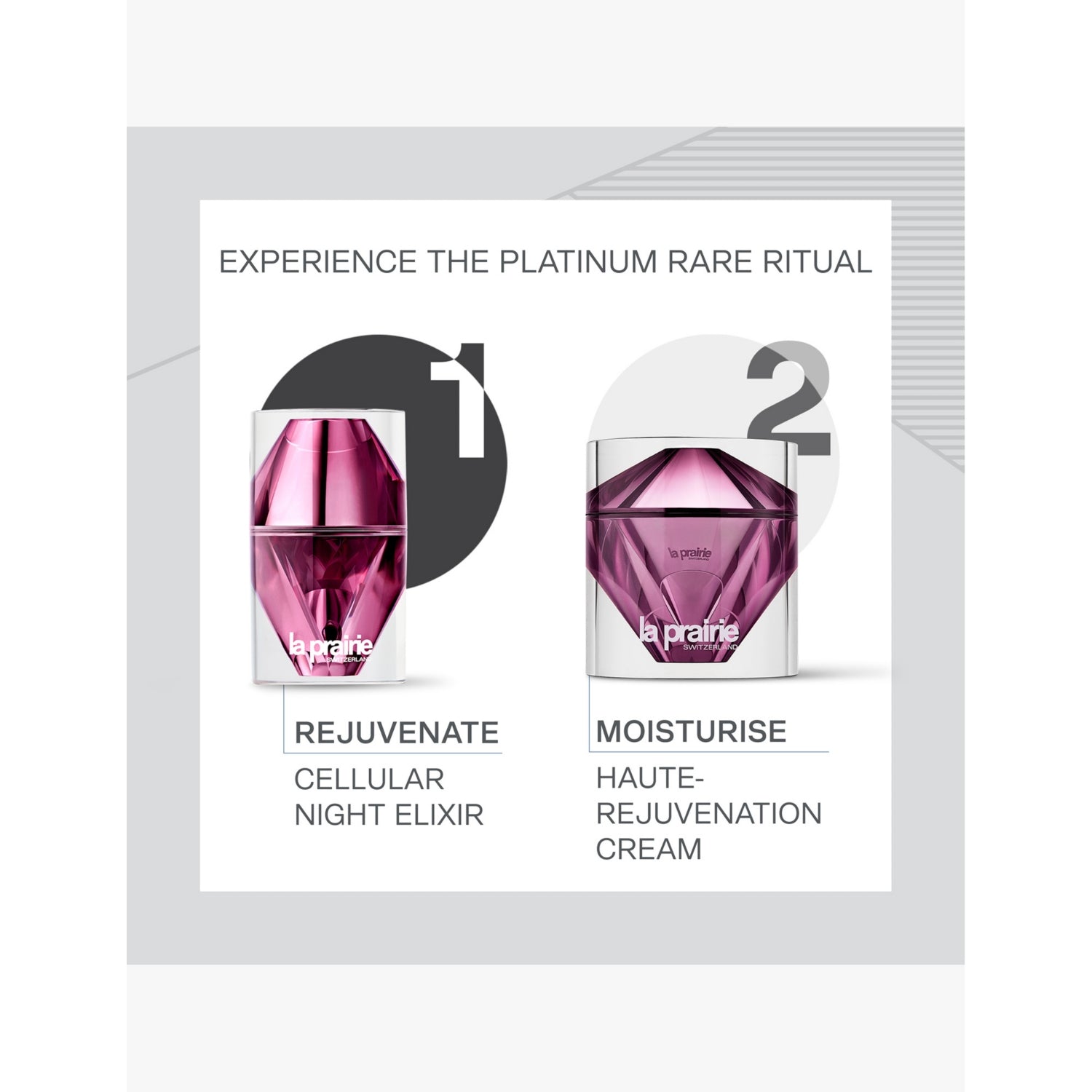 La Prairie Platinum Rare Cellular night elixir serum 20ml - British product