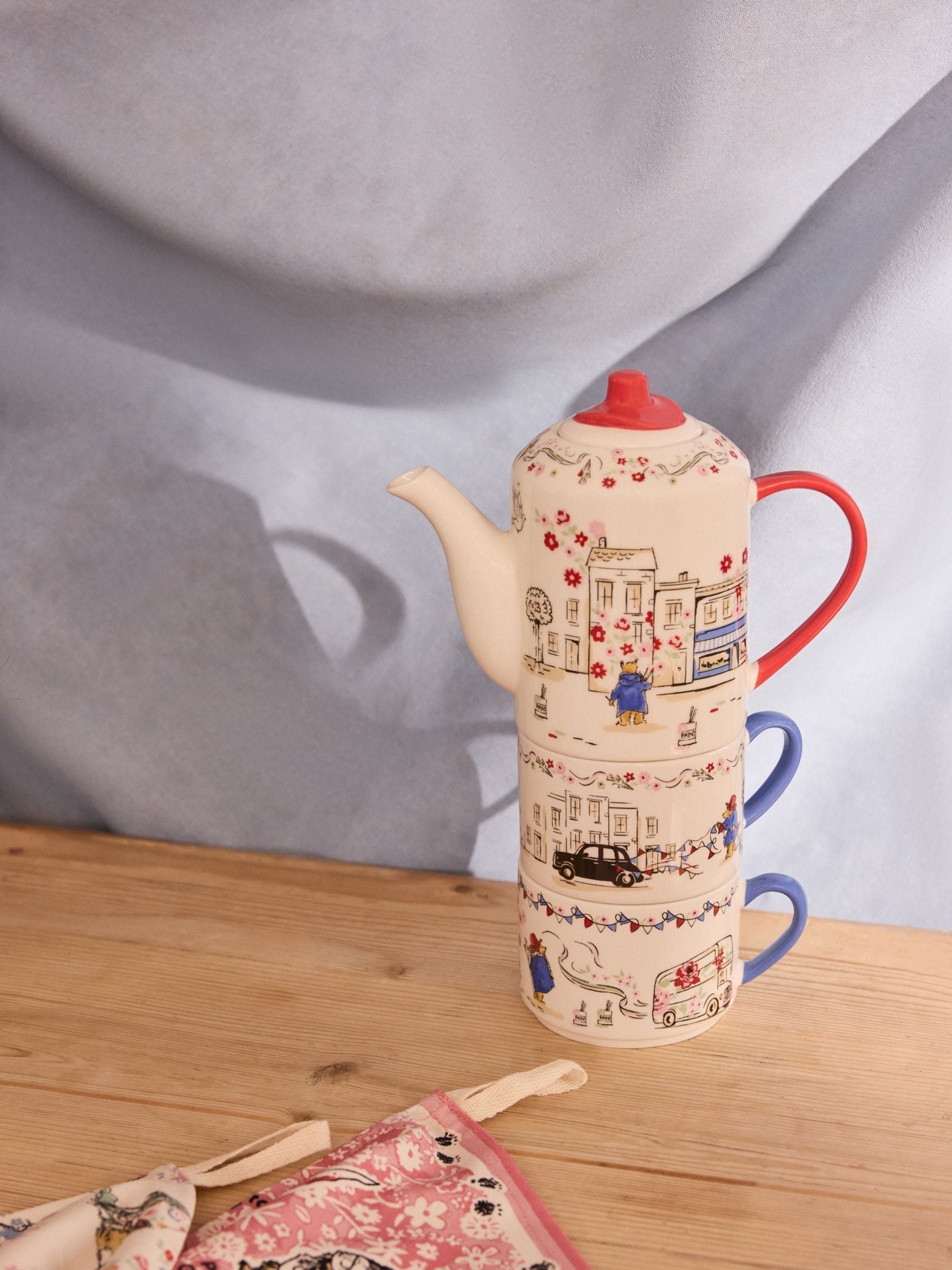 Cath Kidston Paddington Goes to Town tea set for two - British product