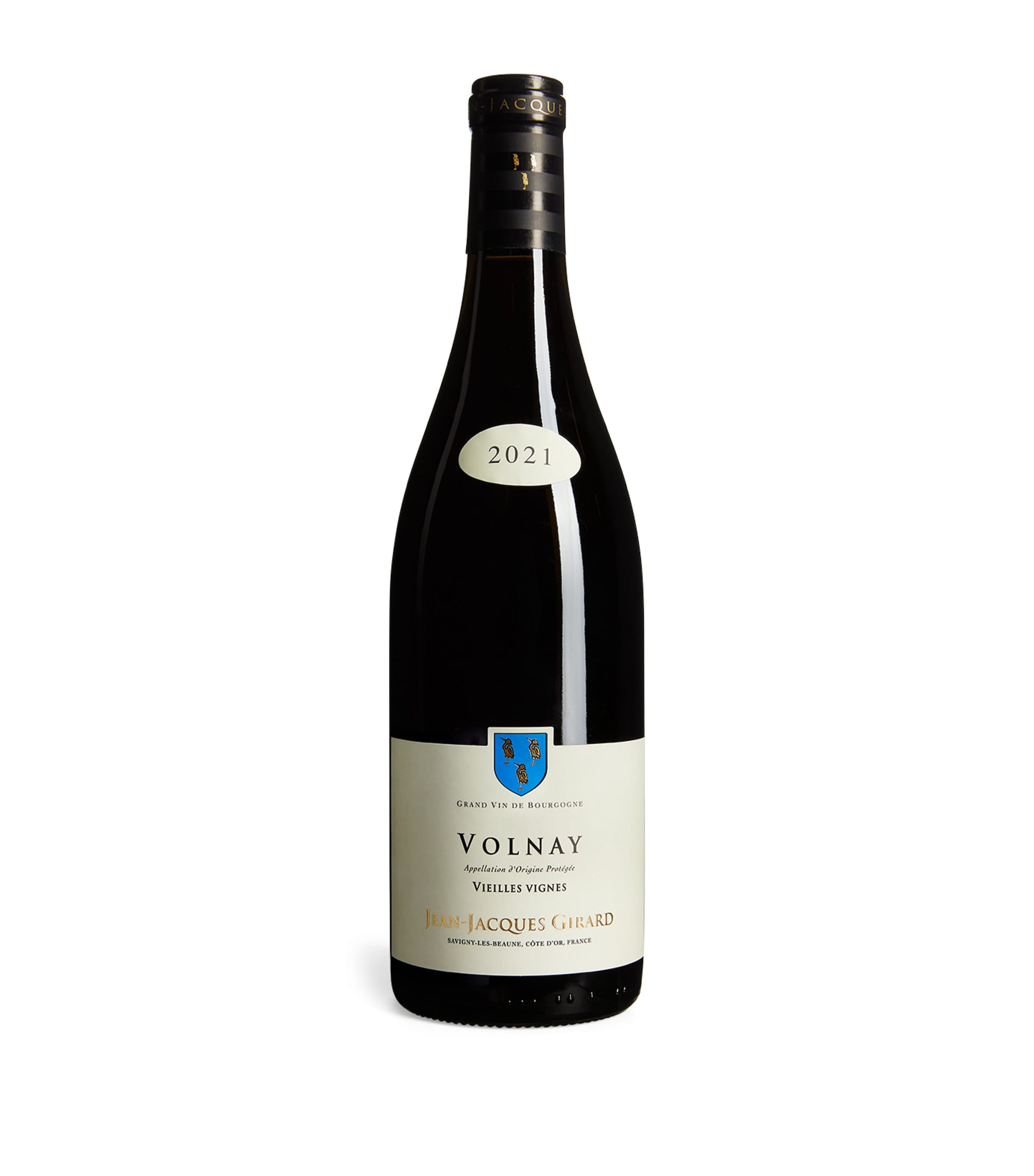 JJ Girard Volnay Premier Cru 2021 red wine 75cl, UK version