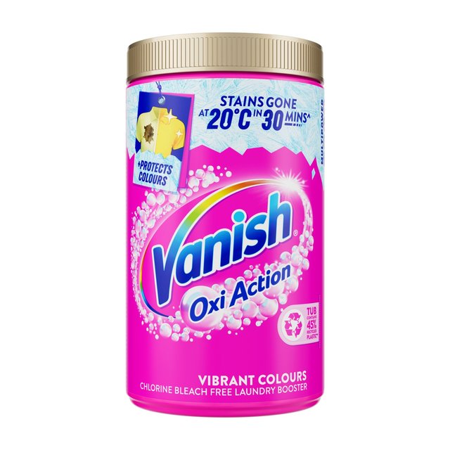 Vanish Oxi Action Fabric Stain Remover Powder Colours   1.4kg GOODS M&S   