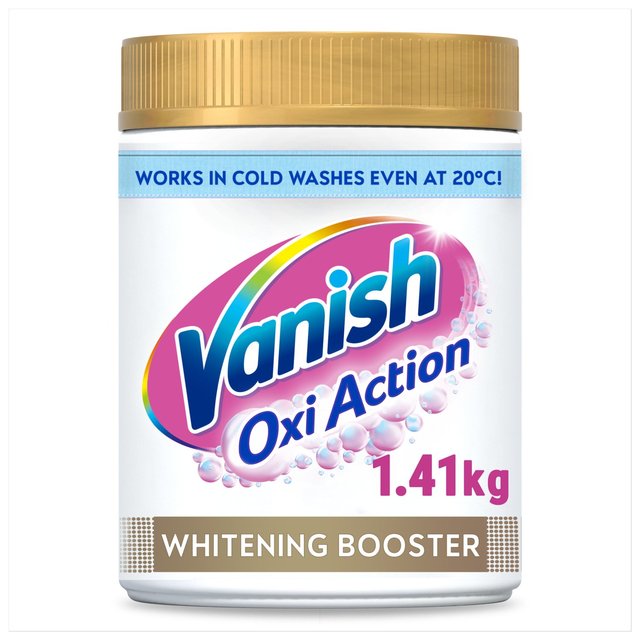 Vanish Oxi Action Fabric Stain Remover Powder Whites   1.4kg GOODS M&S   