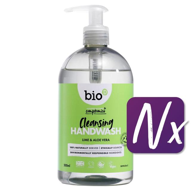 Bio-D Eco Lime & Aloe Vera Sanitising Hand Wash   500ml GOODS M&S   