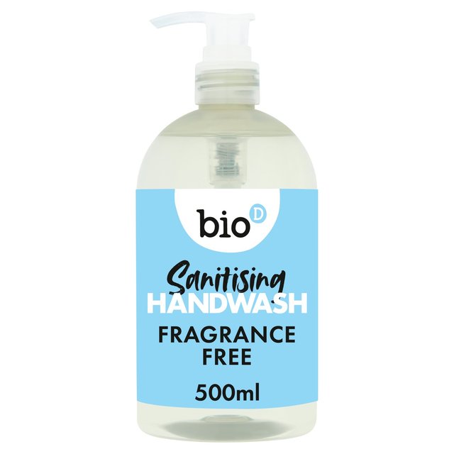 Bio-D Eco Fragrance Free Sanitising Hand Wash   500ml GOODS M&S   