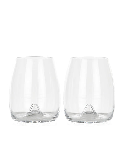 Waterford Elegance Stemless Wine Glasses Set of 2