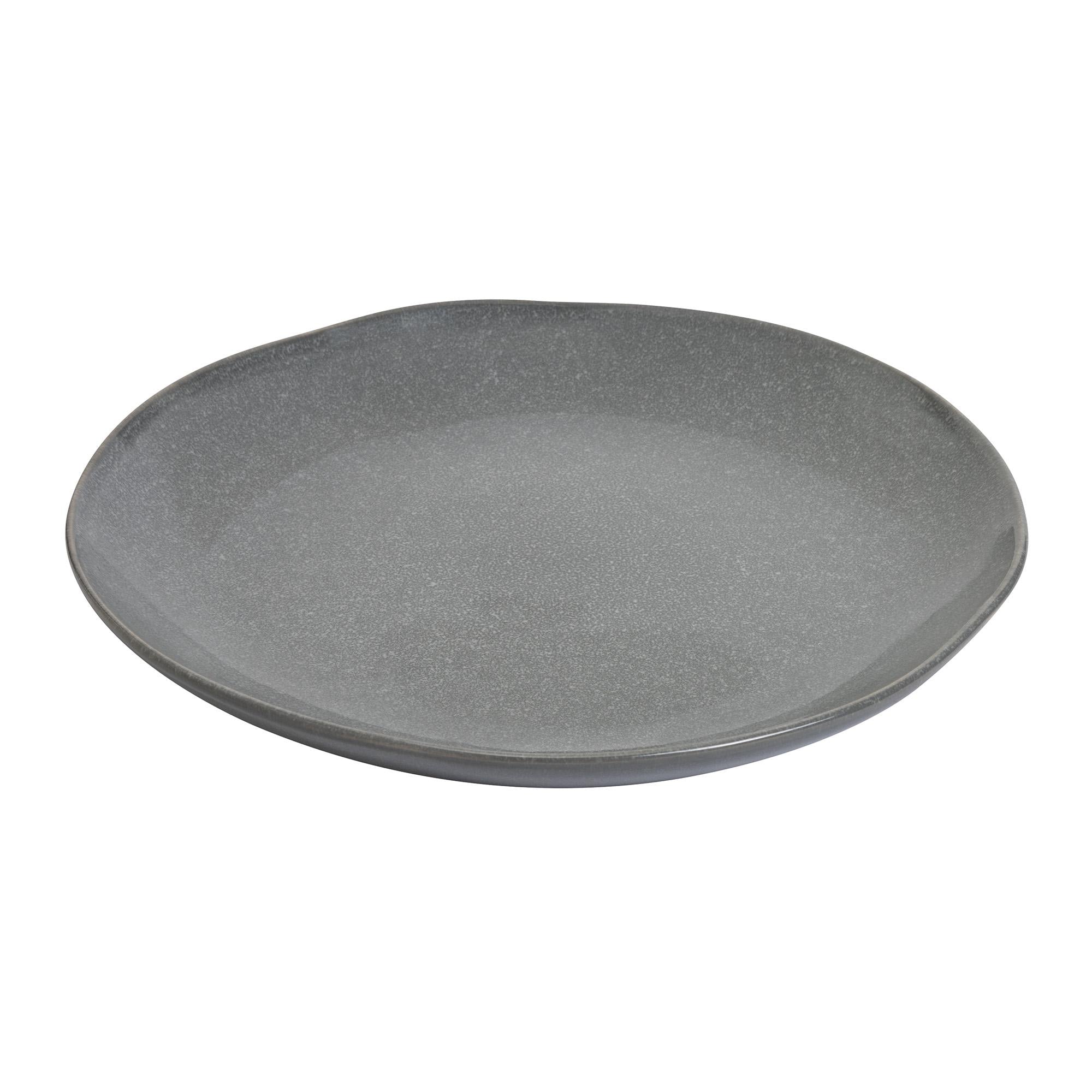 Habitat Reactive Dinner Plate Grey GOODS Sainsburys   