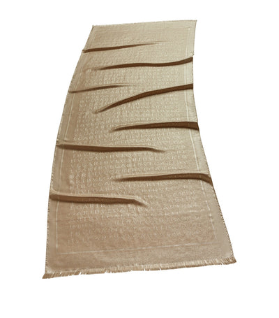 Harrods Bvlgari Logomania Lettere Maxi Scarf 70cm x 180cm- Buy online at McGrocer