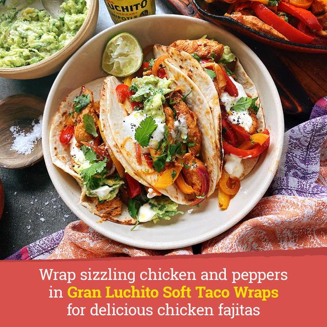 Gran Luchito Soft Taco Wraps   10 per pack GOODS M&S   