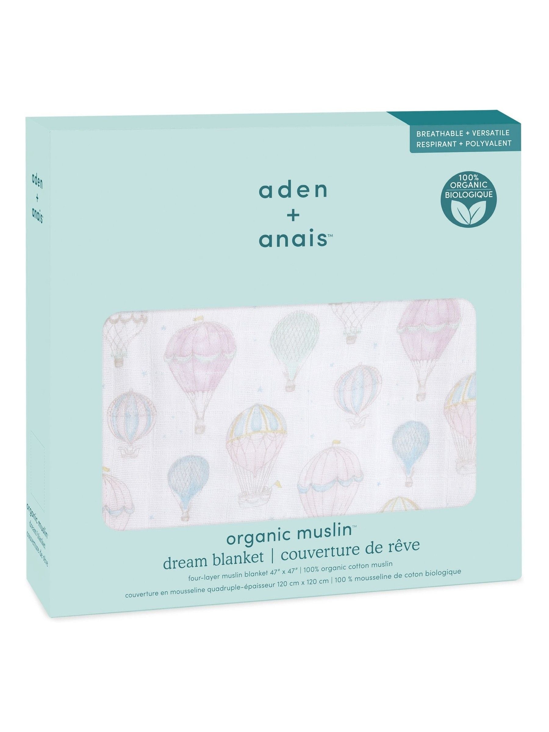 aden+anais baby blanket Pink Animal Kingdom 120cm - British product