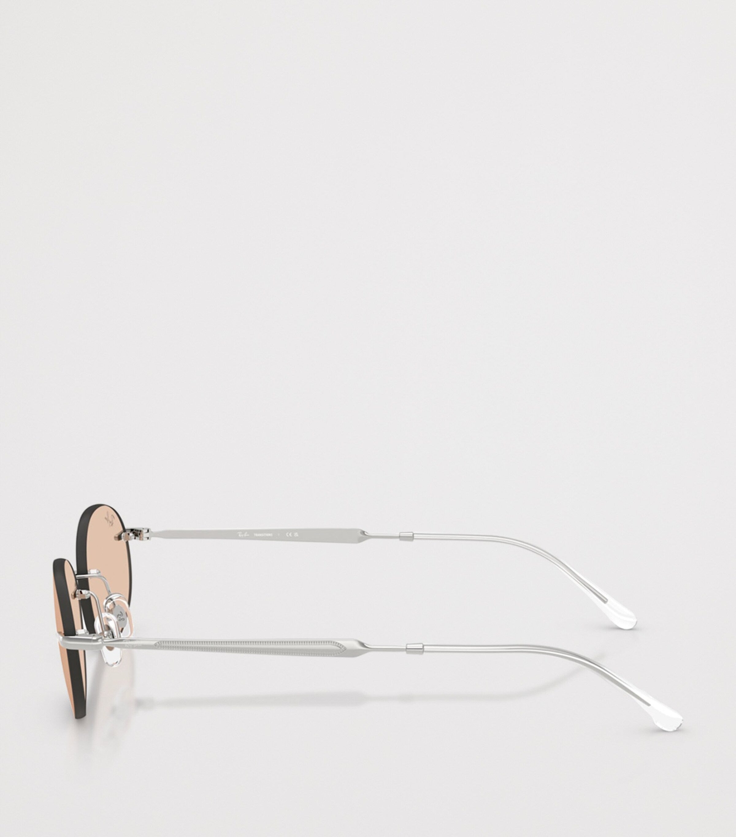 Ray-Ban RB3767 Metal Oval Sunglasses, UK version