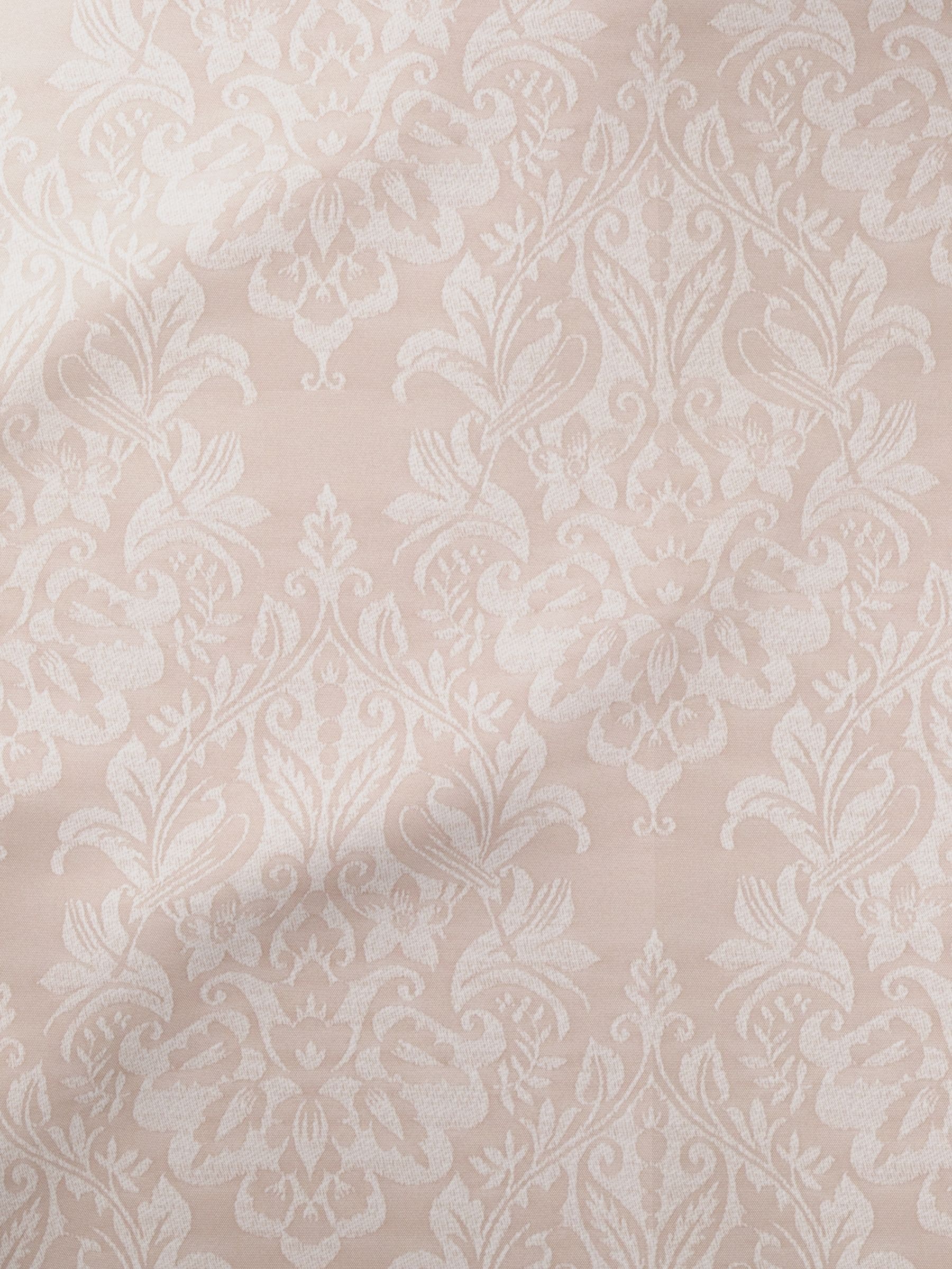 Damask pink Moselle roller blind, UK version