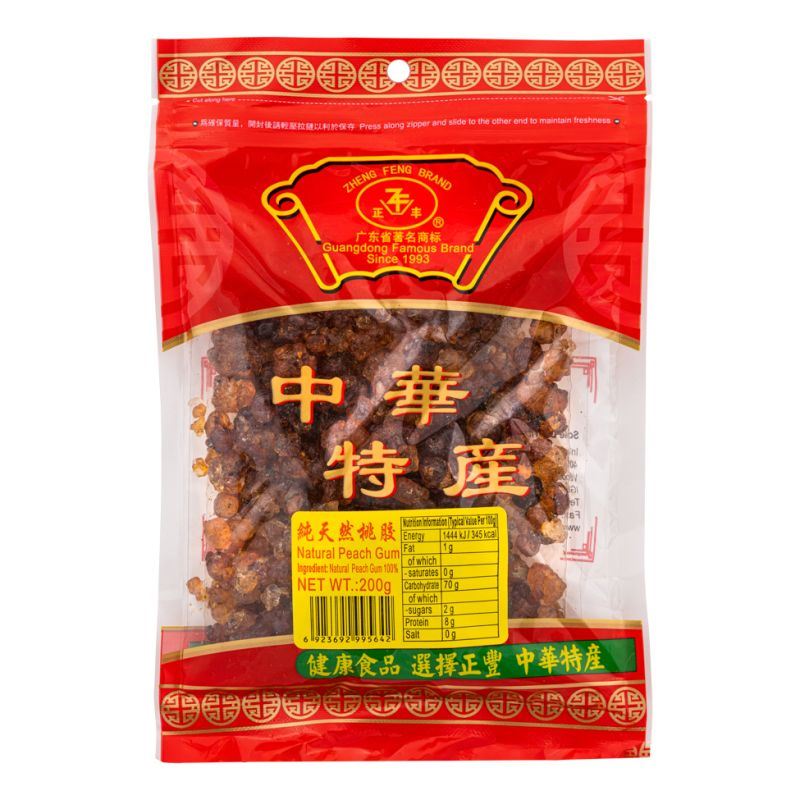 Zheng Feng Natural Peach Gum pure tree resin, UK version