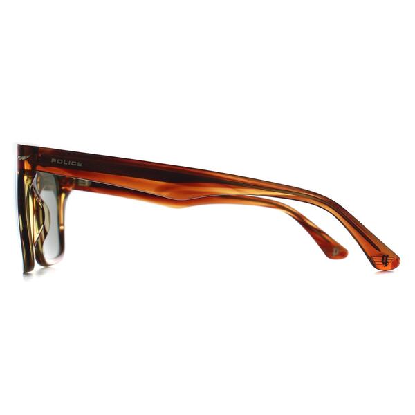 Police Champ 9 brown sunglasses, imported from the UK