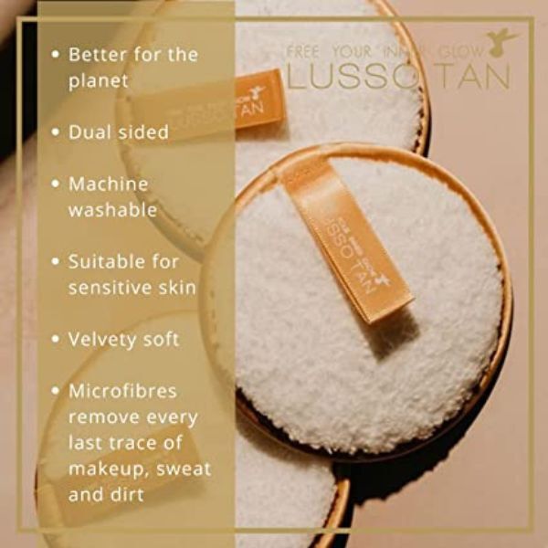 Lusso Tan Cleansing Pads - 3pk GOODS Superdrug   