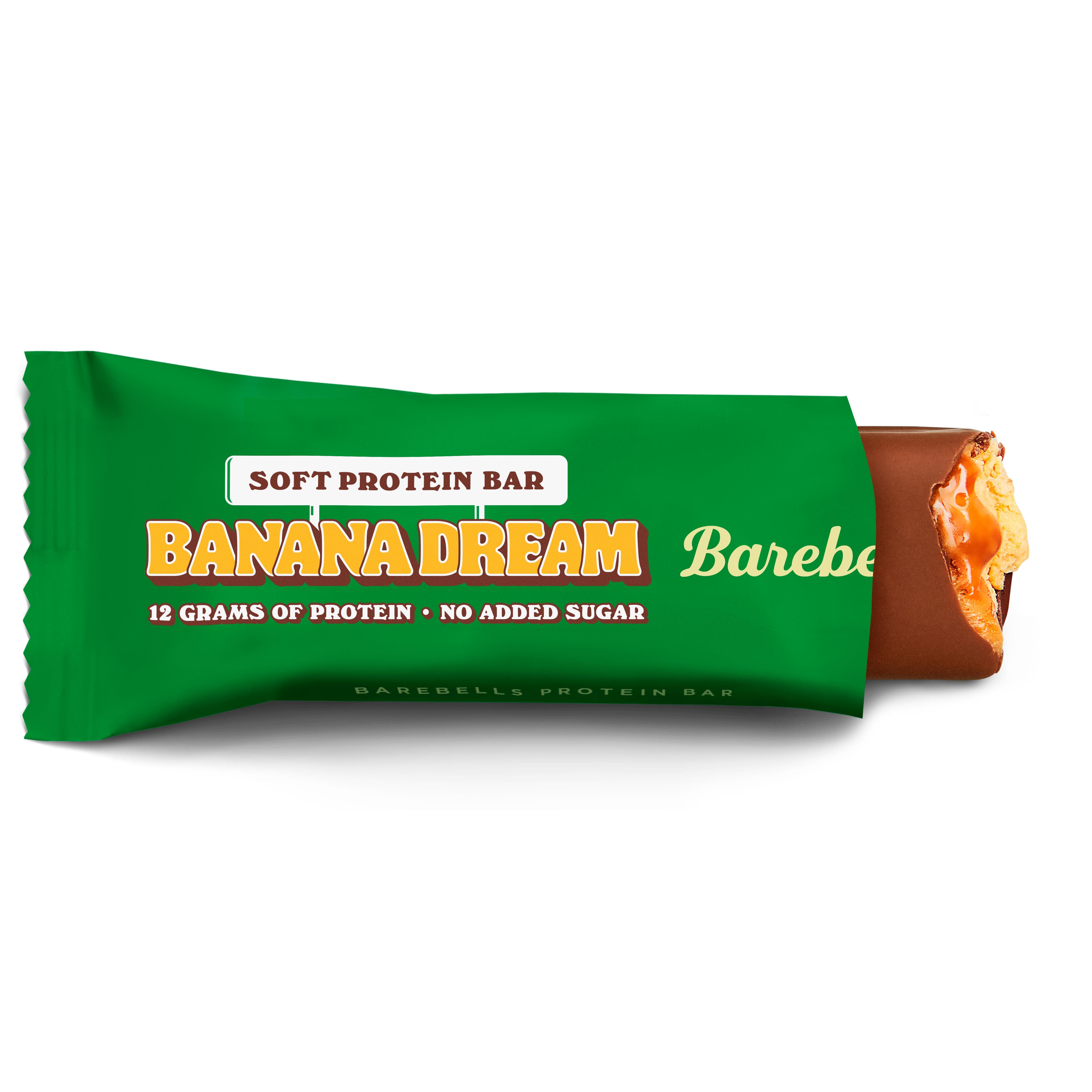 Barebells Banana Dream protein bar 40g - British product