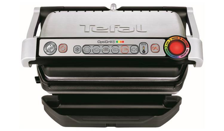 Tefal GC713D40 4 Portion OptiGrill Plus Health Grill