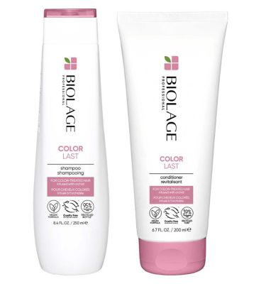 Biolage Professional Colorlast Anti-Colour Fade Shampoo and Conditioner for Coloured Hair GOODS Boots   