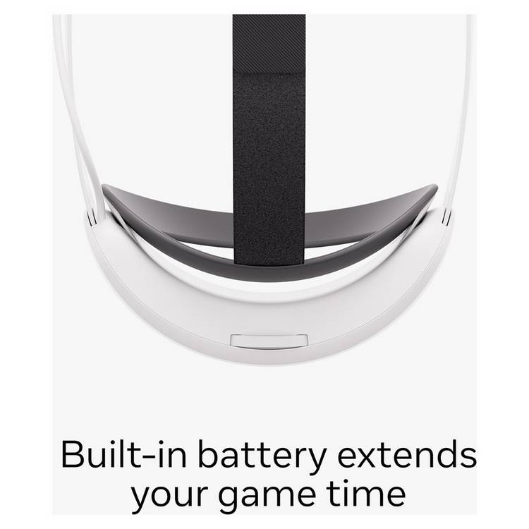 Meta Quest Elite Strap with Battery VR accessory, imported from the UK