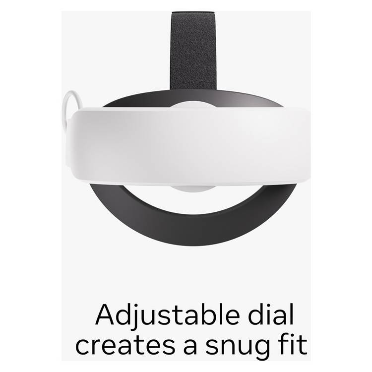Meta Quest Elite Strap with Battery VR accessory, imported from the UK
