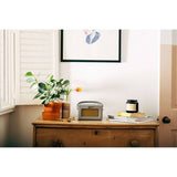 Roberts Revival Uno DAB radio Dove Grey compact design, UK version