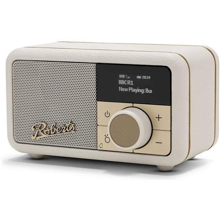 Roberts Revival Petite 2 DAB radio in cream, UK version