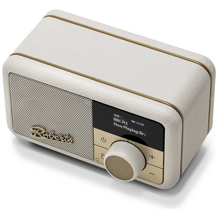 Roberts Revival Petite 2 DAB radio in cream, UK version