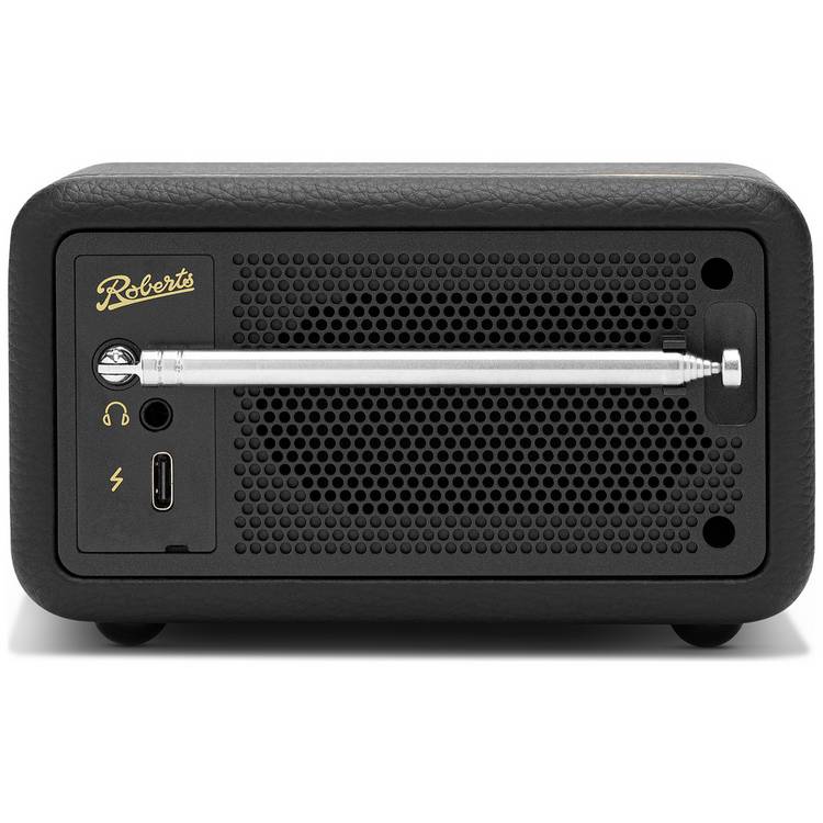 Roberts Revival Petite 2 DAB radio with Bluetooth black (British brand)
