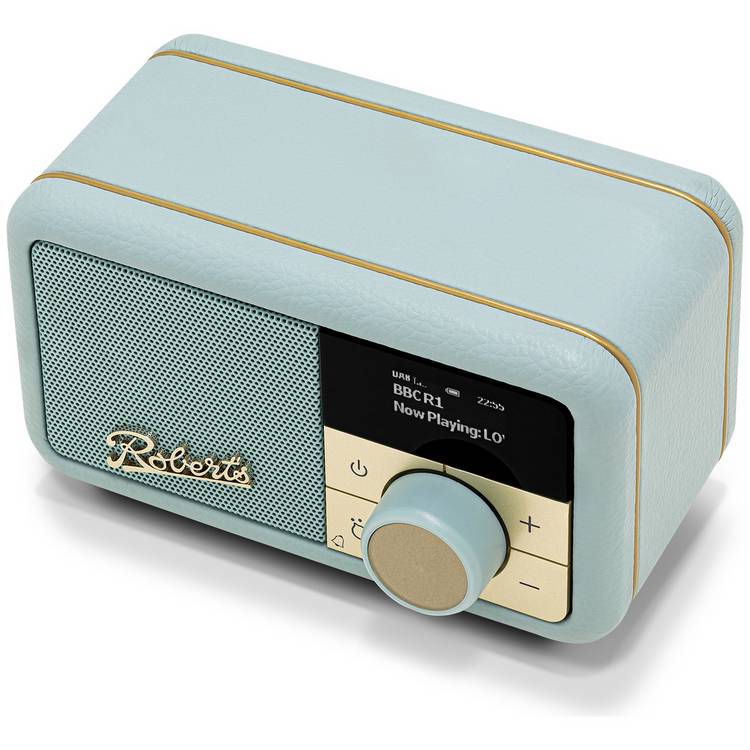 Roberts Revival Petite 2 DAB radio Duck Egg, imported from the UK