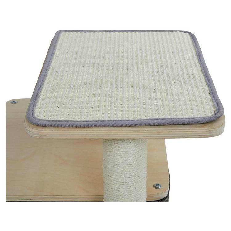 Petface cat hide box with scratch platform 54x48x48cm - British product