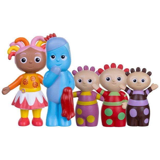 In the Night Garden toy figure set 5 characters, UK version