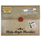 Murder Mystery Party Cold Case File Mile-High Murder game, UK version