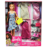 Barbie fashion doll 32cm with outfits and accessories - British product