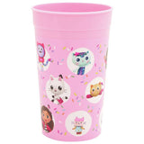 Gabby's Dollhouse pink kids dinner set 3 piece - British product