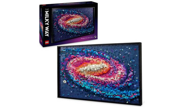 LEGO ART The Milky Way Galaxy Wall Art Set for Adults 31212 GOODS Argos