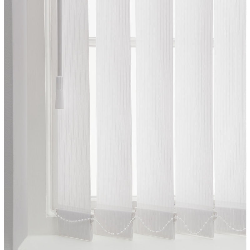 Argos Home White Vertical Blind - 120cm