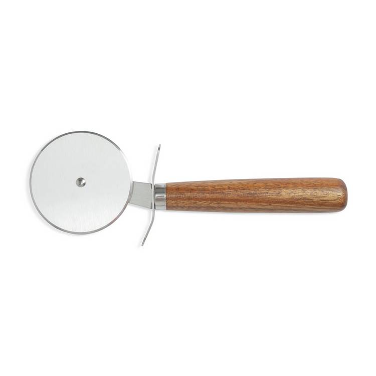 Habitat large acacia wood pizza board with cutter (British brand)