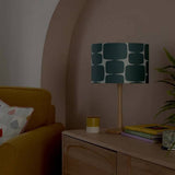 Habitat x Scion teal Lohko lampshade 30cm, imported from the UK