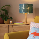 Habitat x Scion teal Lohko lampshade 30cm, imported from the UK