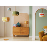 Habitat x Scion teal Lohko lampshade 30cm, imported from the UK