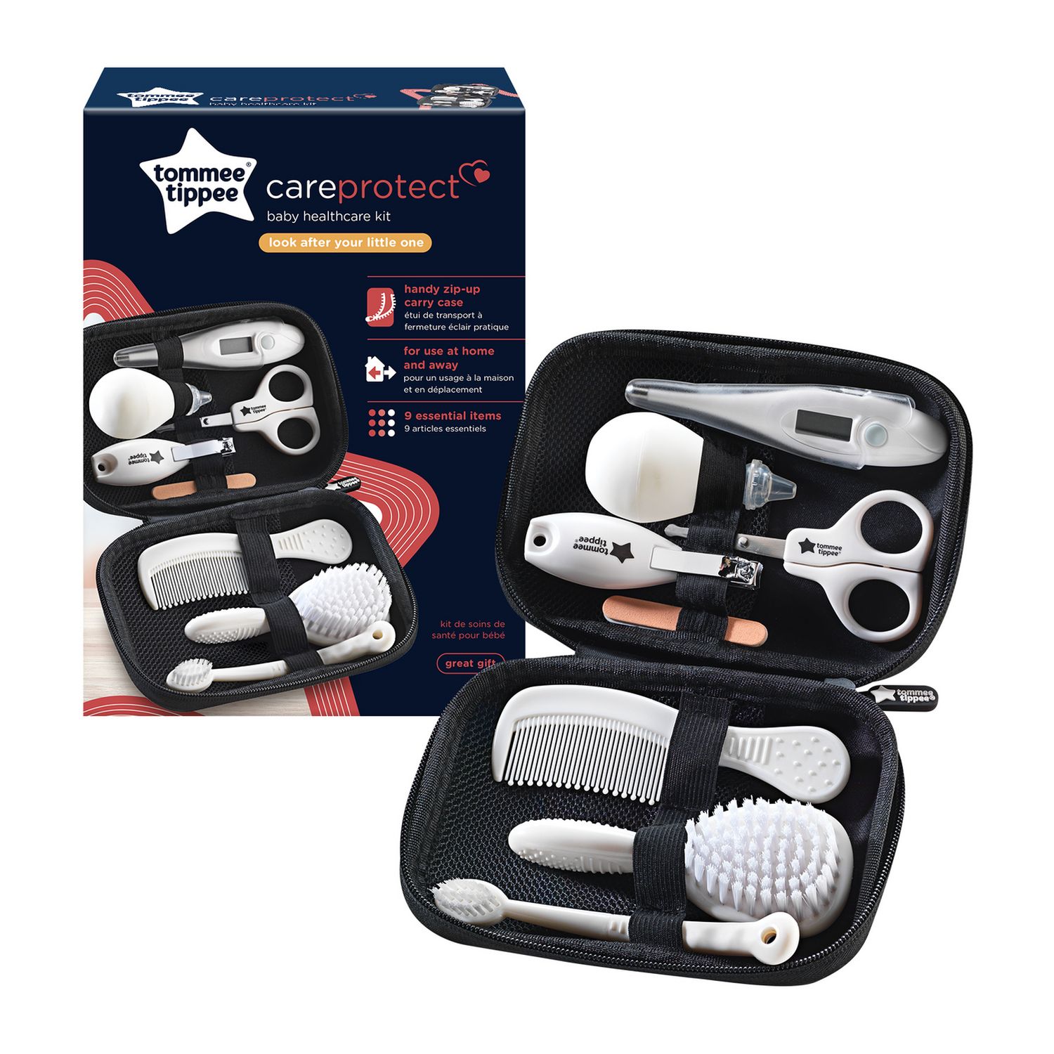 Tommee Tippee baby healthcare kit 9-piece set, UK version