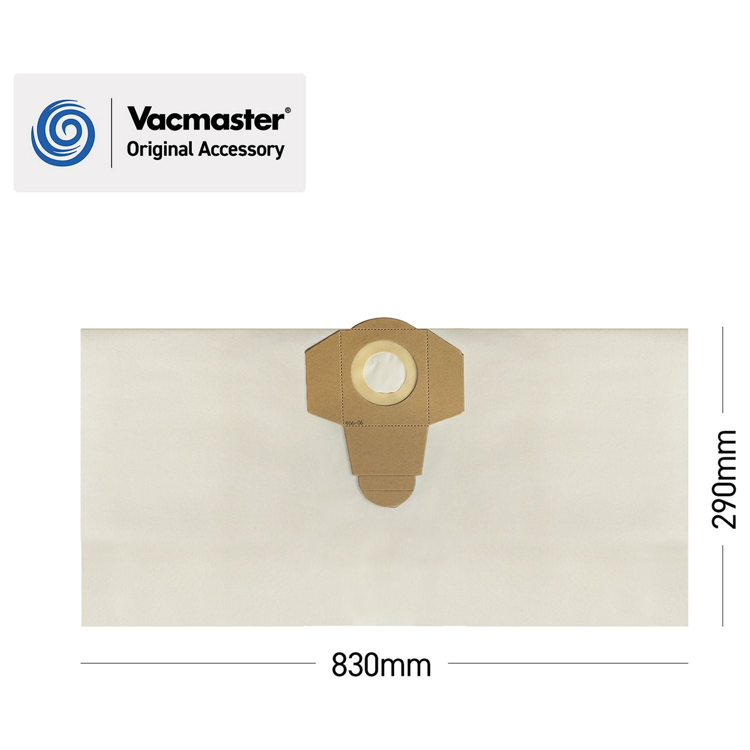 Vacmaster 20L dust bags pack of 5 wet dry vacuum accessory (British brand)