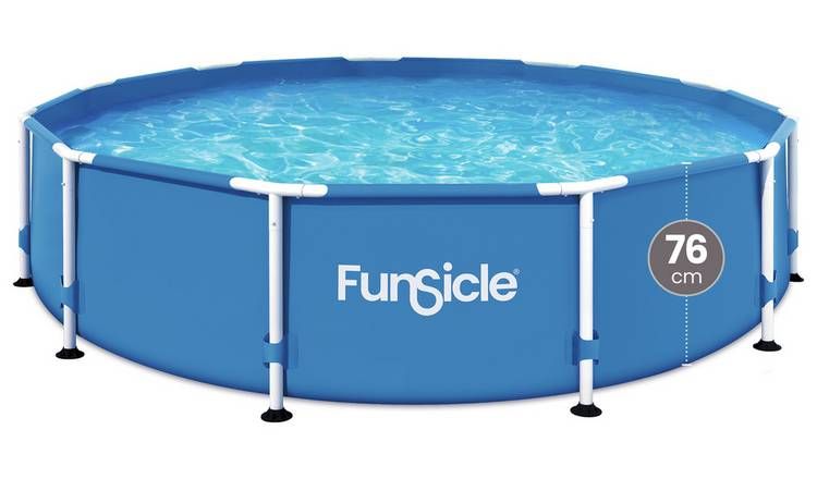 Funsicle 12ft Round Paddling Pool - 6950L GOODS Argos