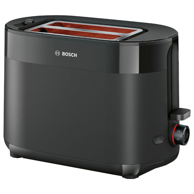 Bosch toaster black 2 slice, imported from the UK