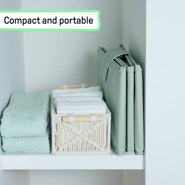 Ingenuity Tuck Away Folding Bath Tub for children 1 to 5 years, imported from the UK