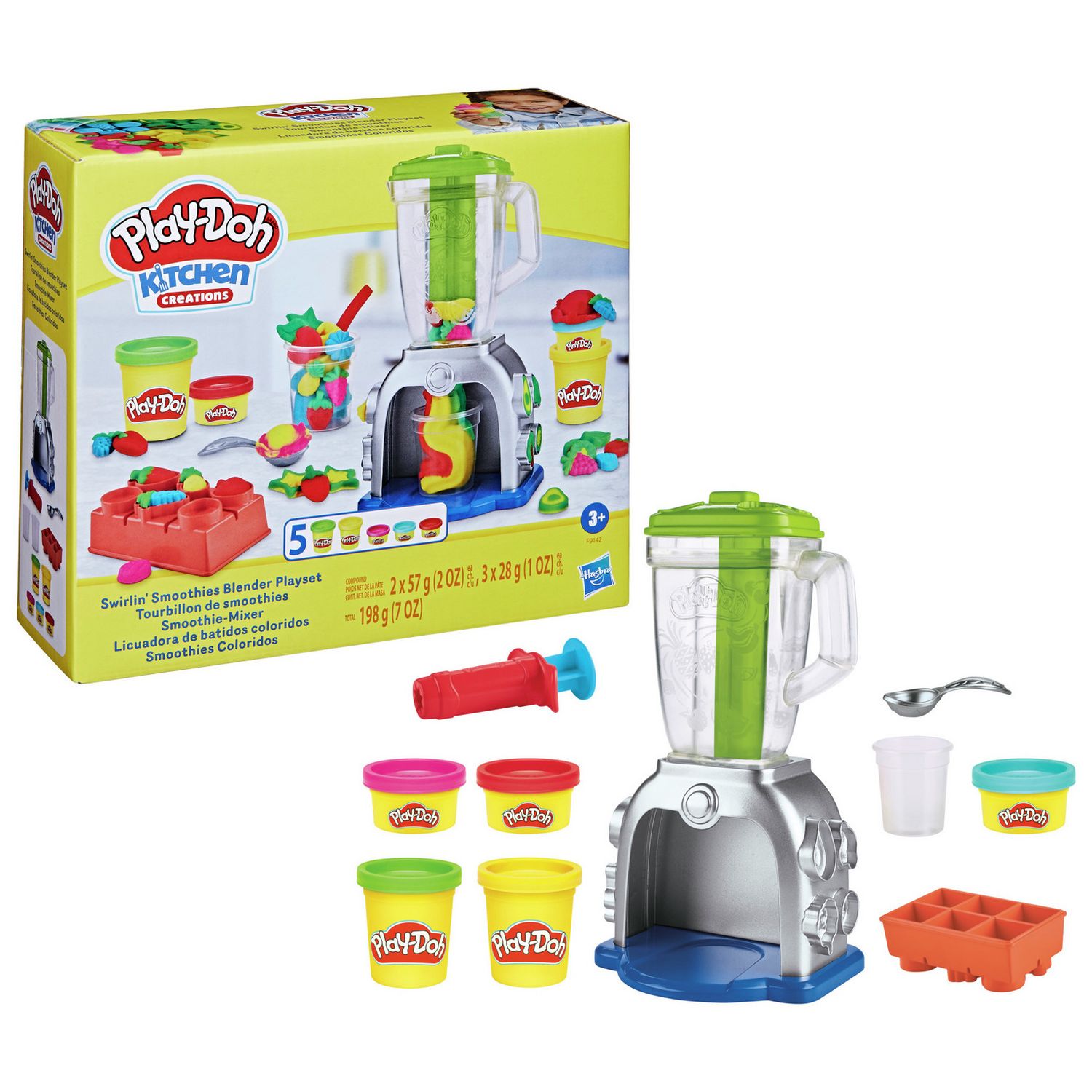 Play-Doh Swirlin' Smoothies blender playset, UK version