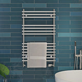 Ultraheat Windsor chrome steel towel radiator 798x500mm (British brand)