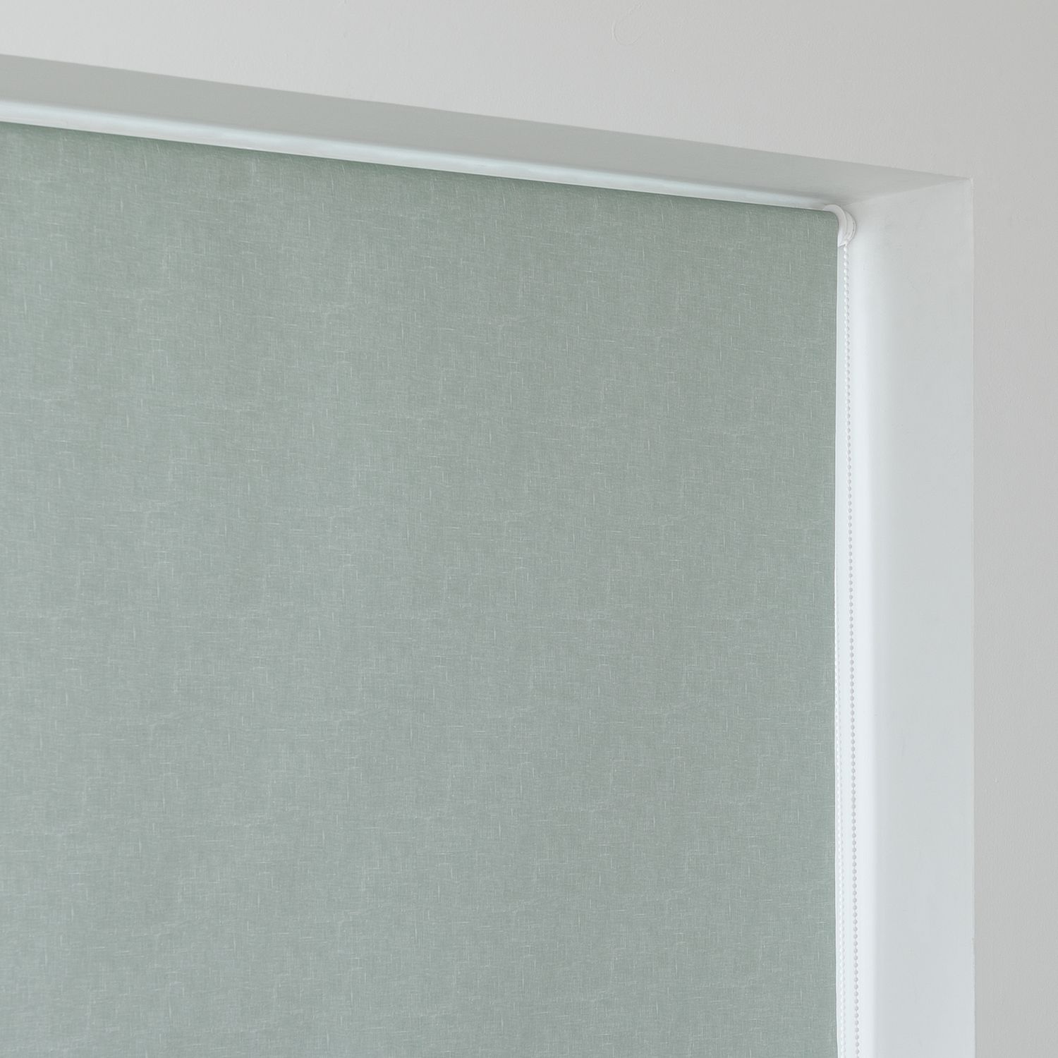 Habitat Textured Blackout Sage Green Roller Blind - 120cm