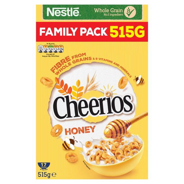 Nestle Cheerios Honey Cereal   515g GOODS M&S   