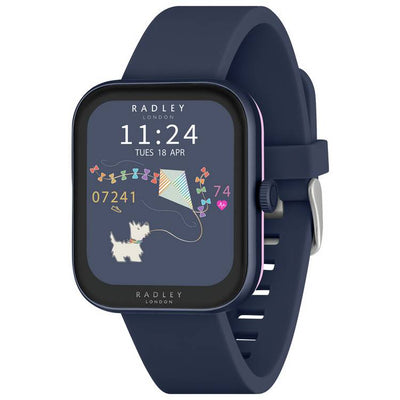 Argos Radley Series 32 Navy Silicone Strap Smart Watch- Buy online at McGrocer